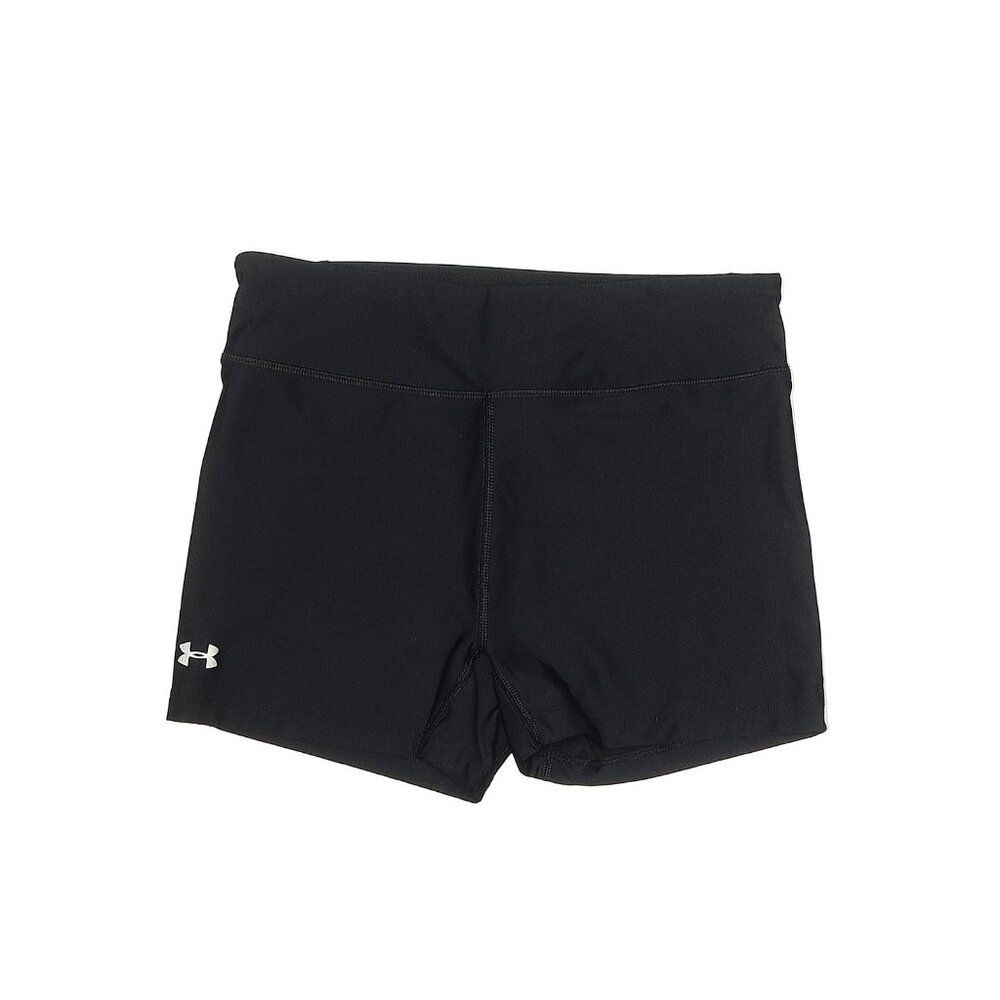 Under Armour Women's Black Bike Shorts Size Medium 3"